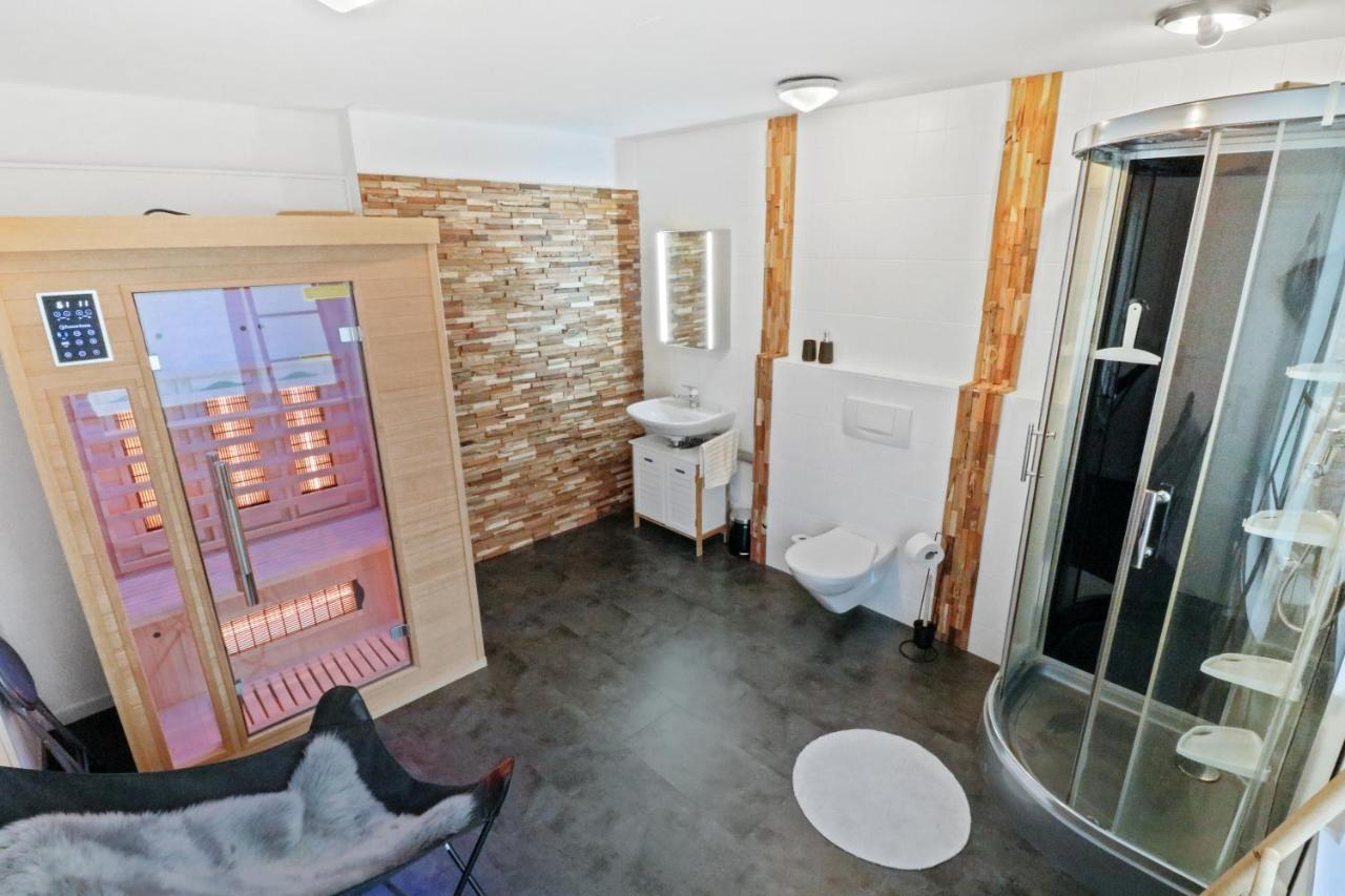 Appartement Confortable Avec Un Sauna Leukerbad Exterior foto